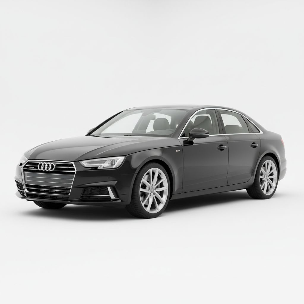 Audi A4 B9 2018 — widok boczny