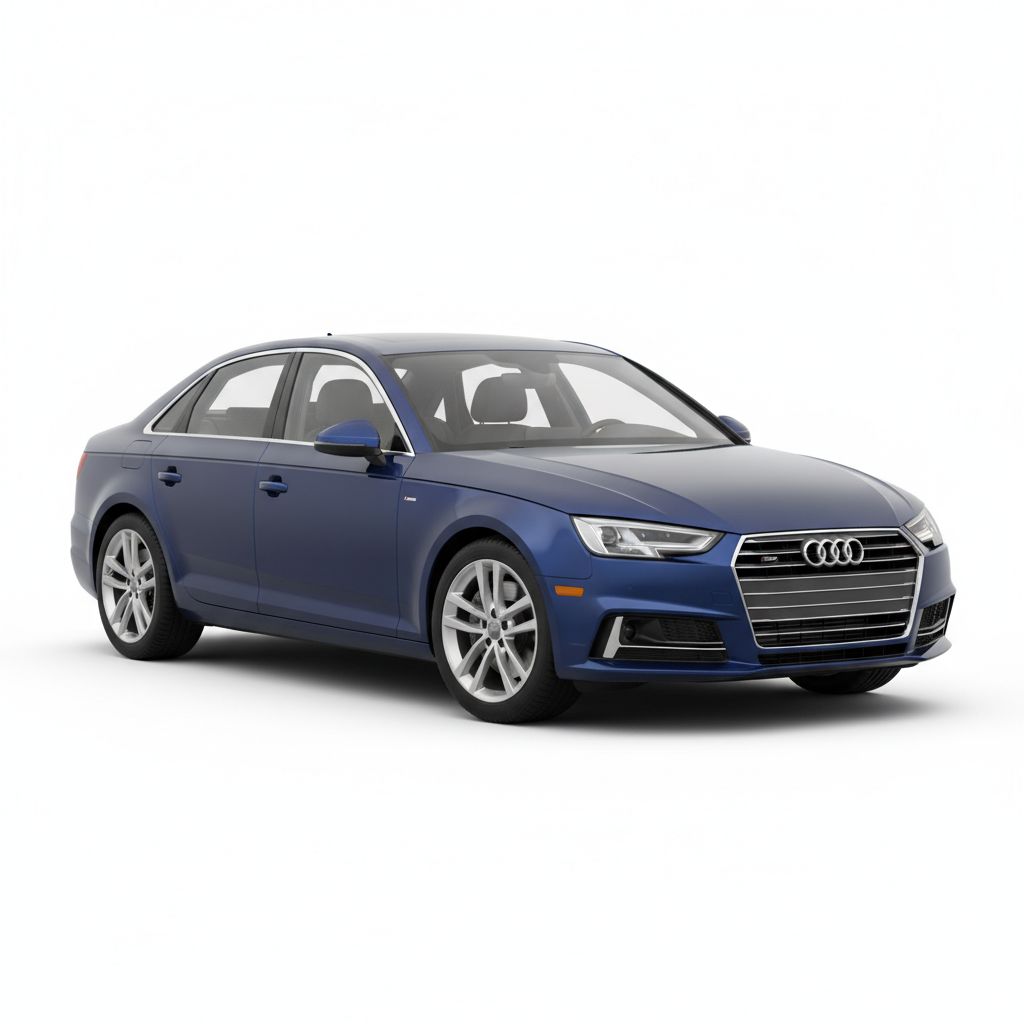 Audi A4 B9 2018 — widok boczny