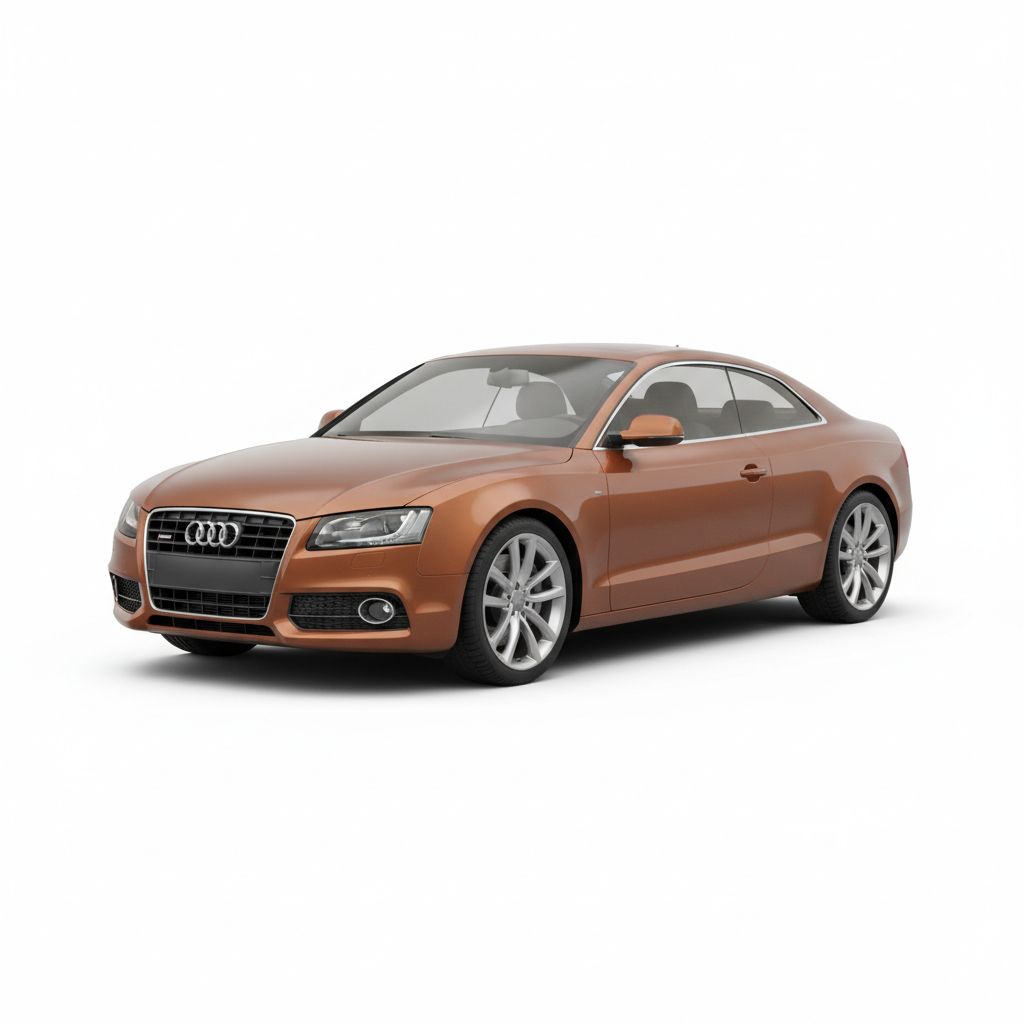 Audi A5 8T 2007 — widok boczny
