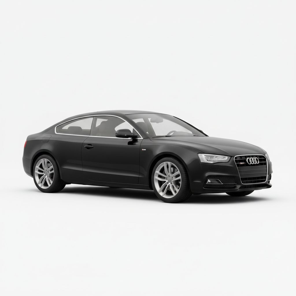 Audi A5 8T 2007 — widok boczny