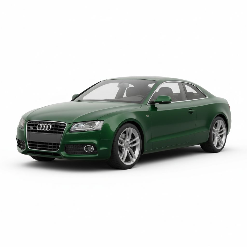 Audi A5 8T 2007 — widok boczny