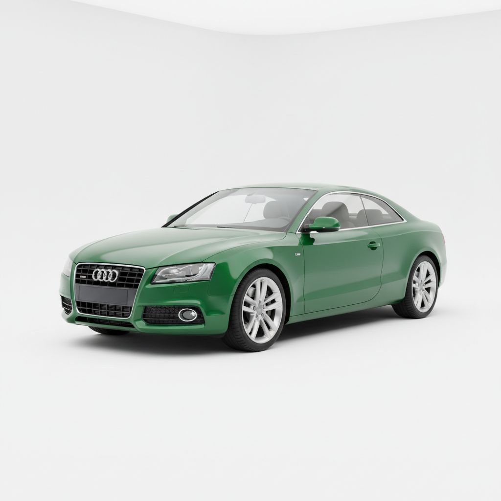 Audi A5 8T 2007 — widok boczny