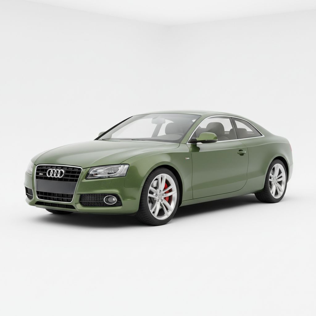 Audi A5 8T 2007 — widok boczny