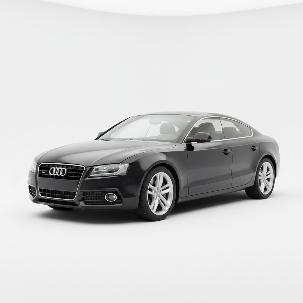 Audi A5 8T 2007 — widok boczny