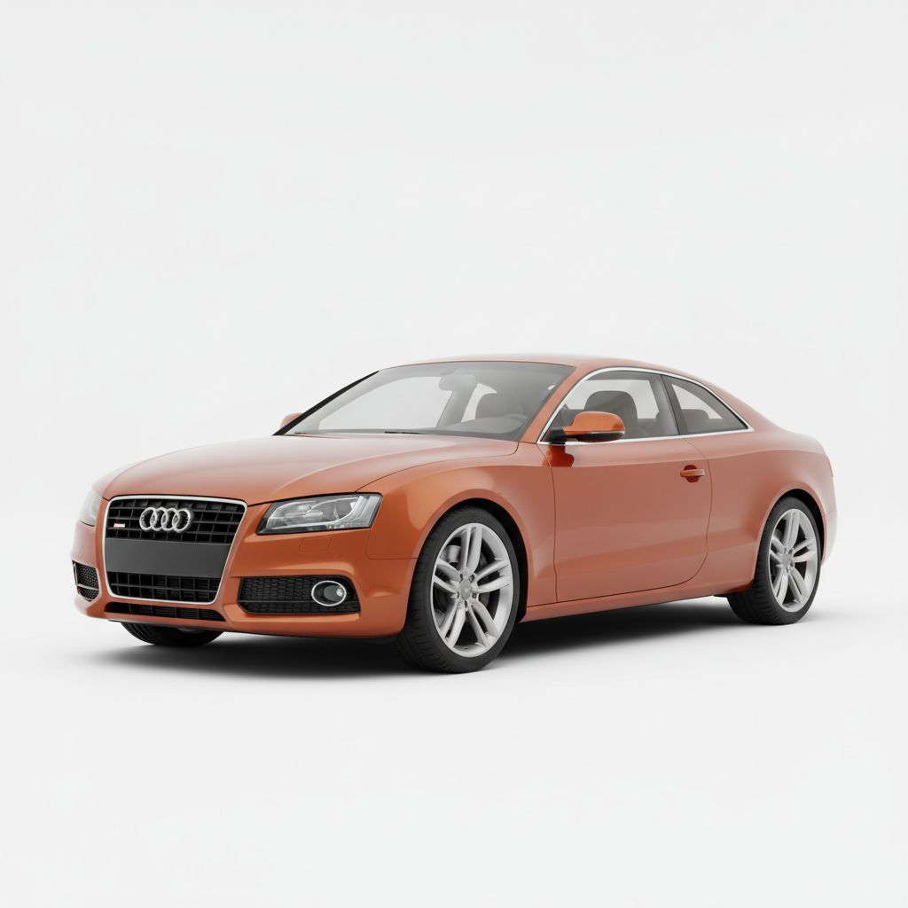 Audi A5 8T 2007 — widok boczny