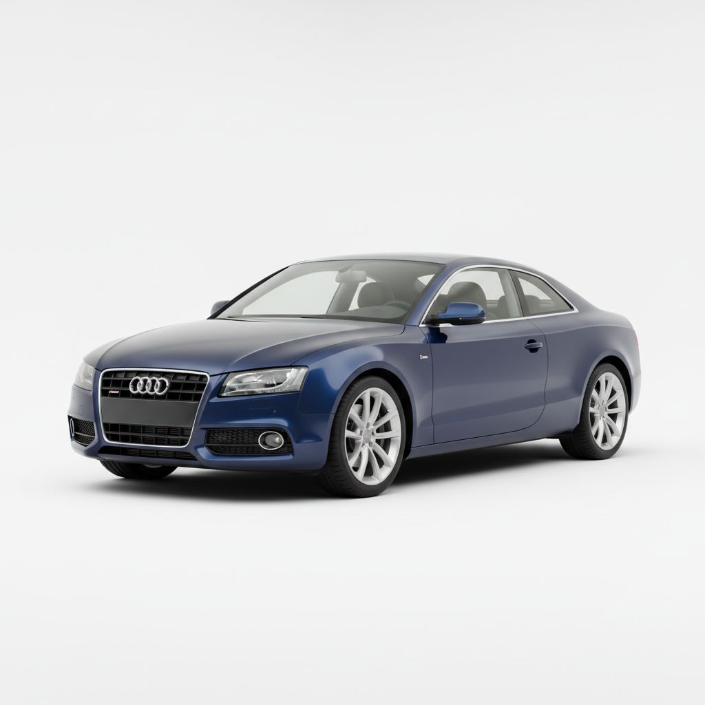 Audi A5 8T 2007 — widok boczny
