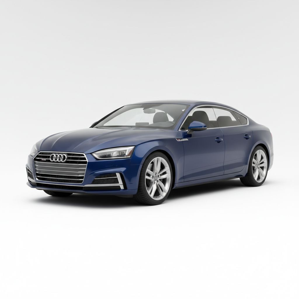 Audi A5 F5 2016 — widok boczny
