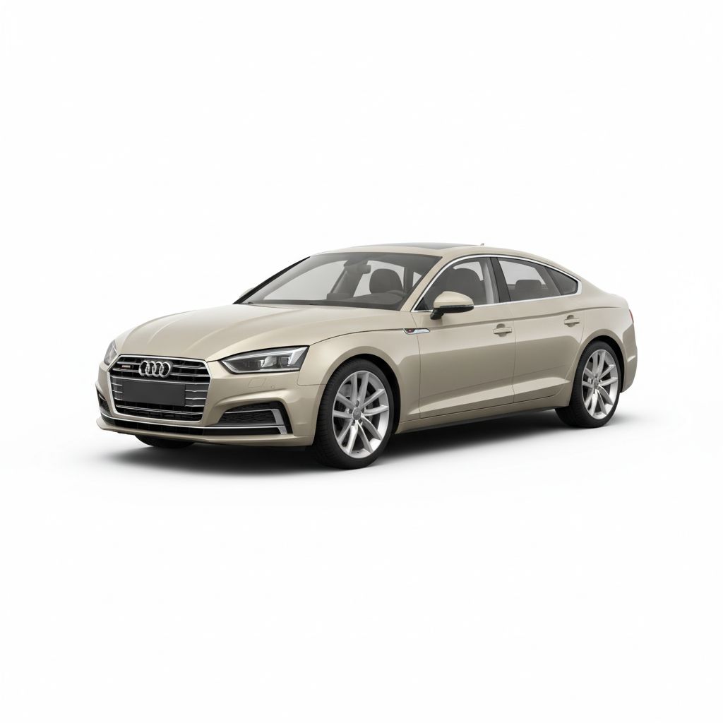 Audi A5 Sportback F5 2016 — widok boczny
