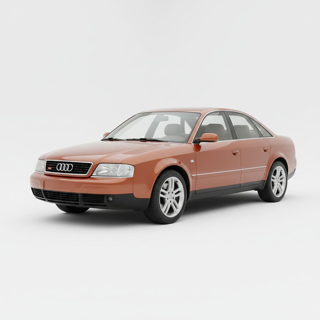 Audi A6 C5 1997 — widok boczny