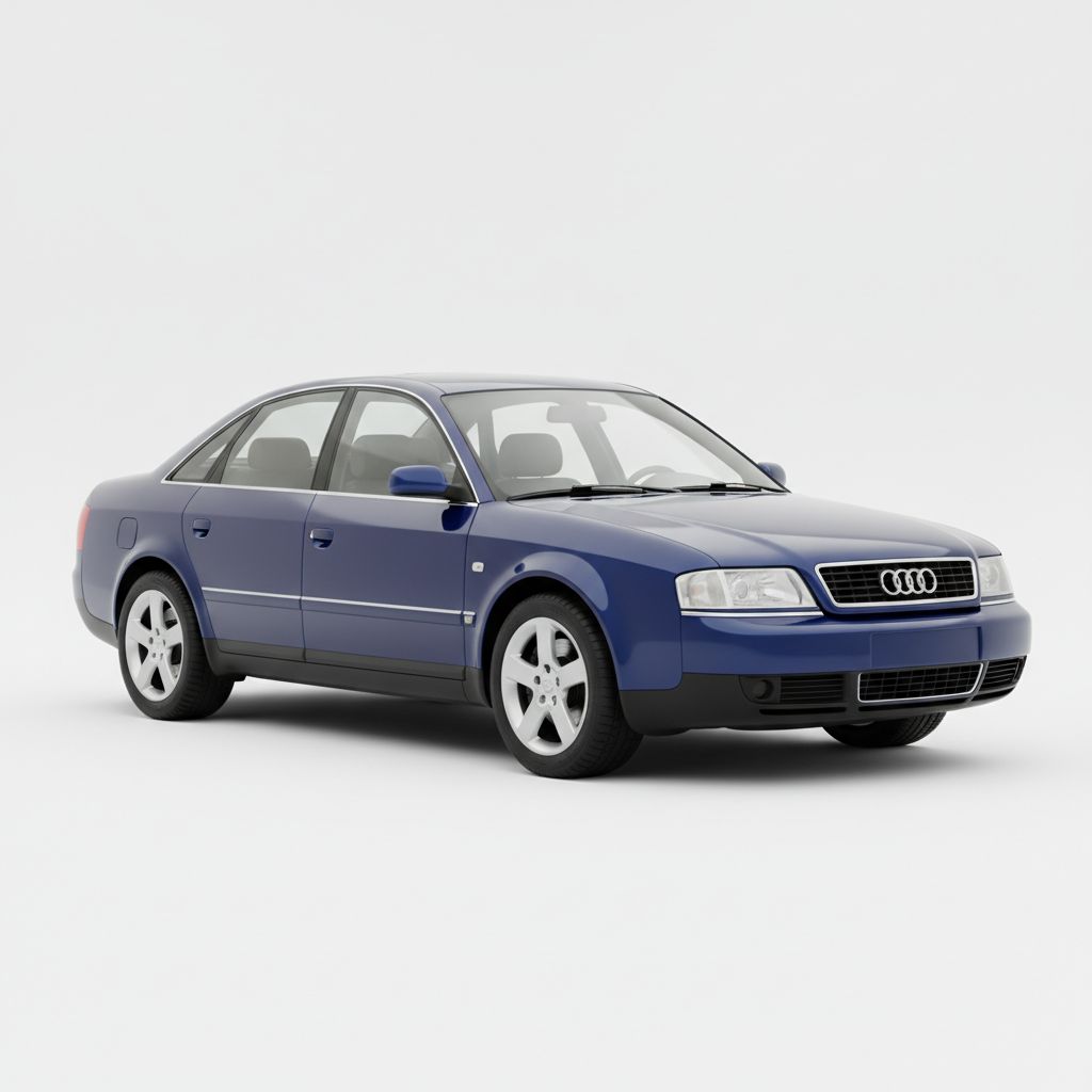 Audi A6 C5 1997 — widok boczny