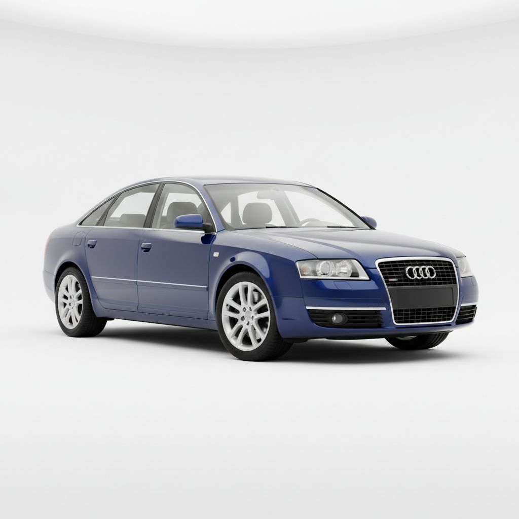 Audi A6 C6 2004 — widok boczny