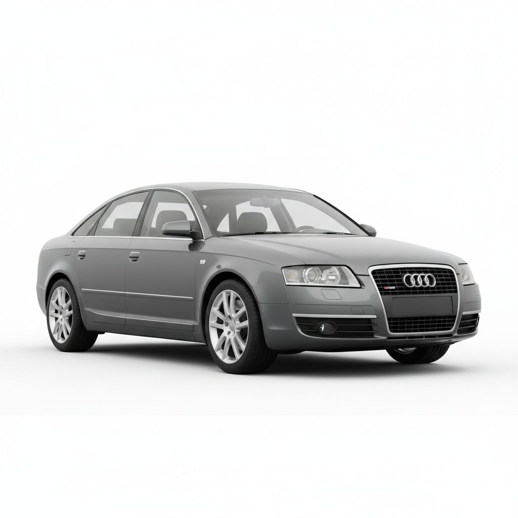 Audi A6 C6 2004 — widok boczny