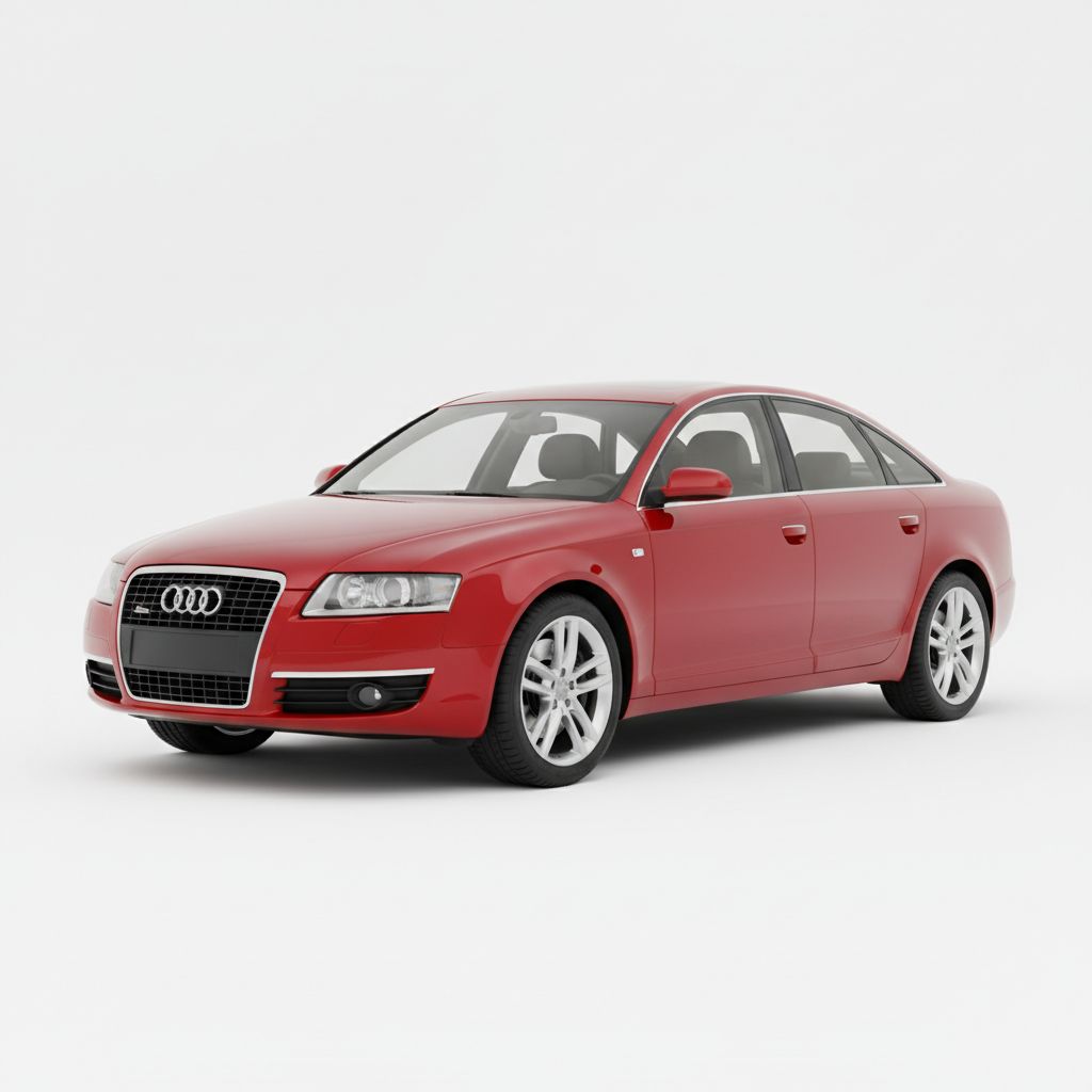 Audi A6 C6 2004 — widok boczny
