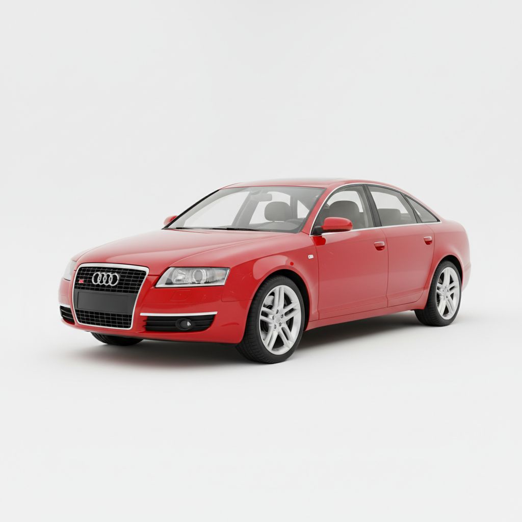 Audi A6 C6 2004 — widok boczny
