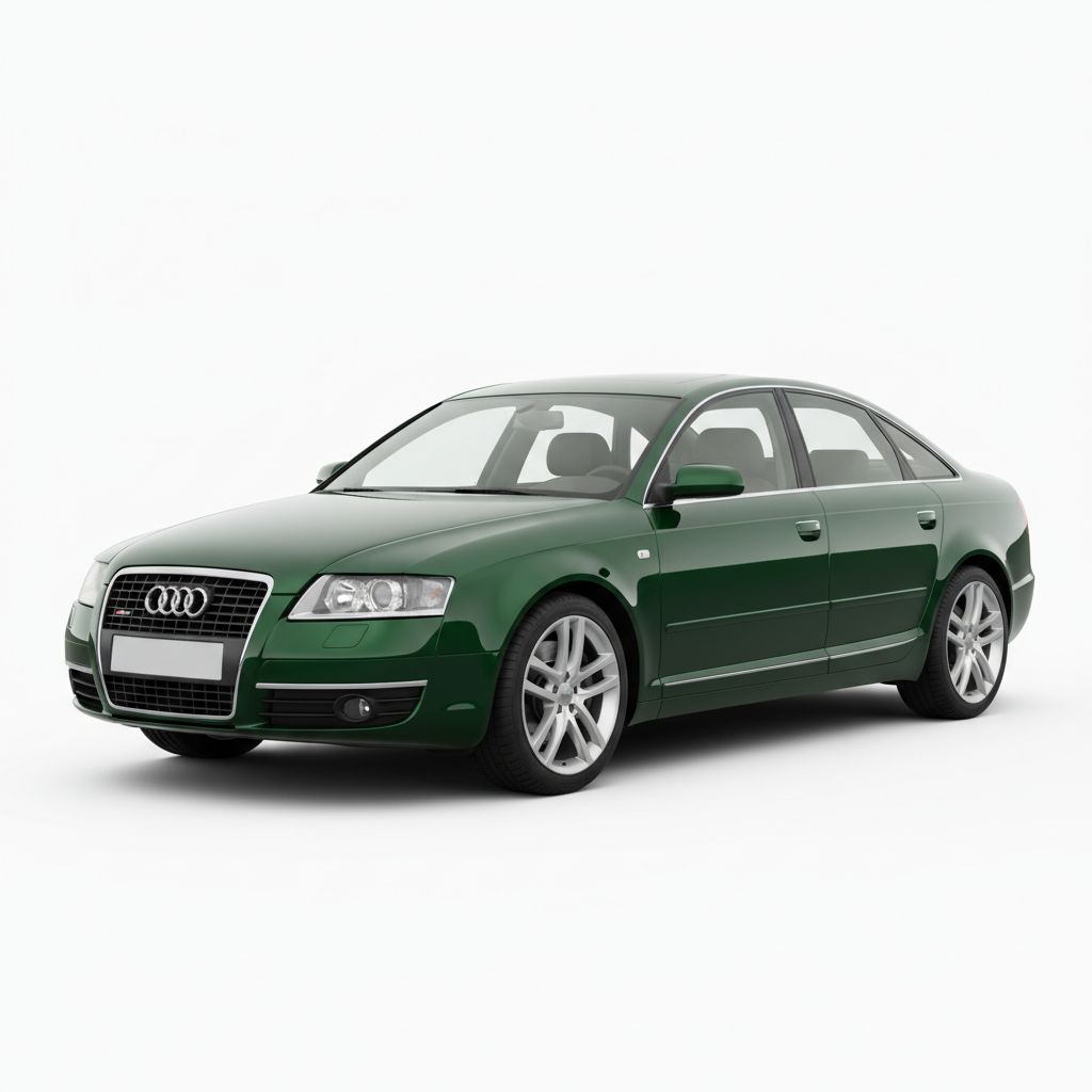 Audi A6 C6 2004 — widok boczny