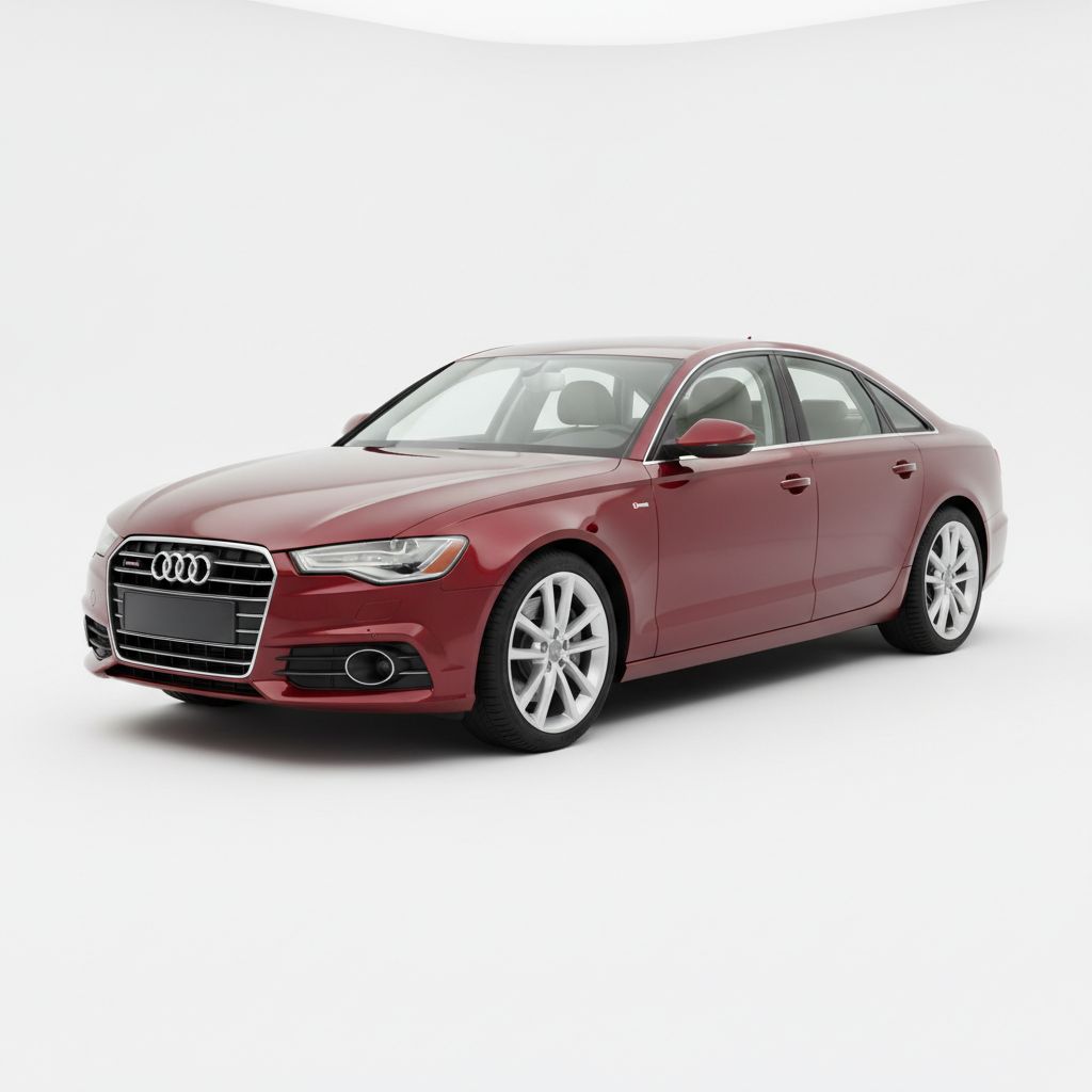 Audi A6 C7 2011 — widok boczny