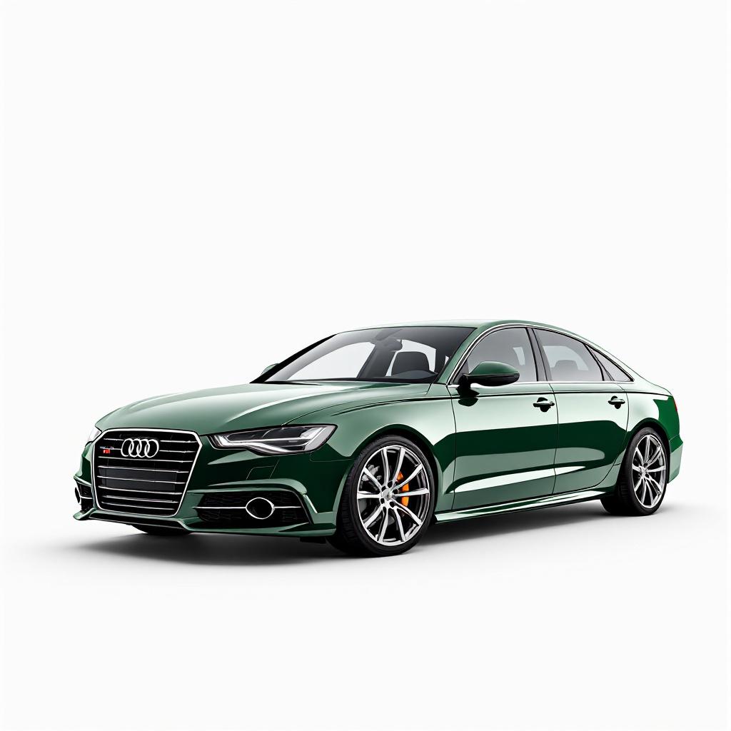 Audi A6 C7 2016 — widok boczny