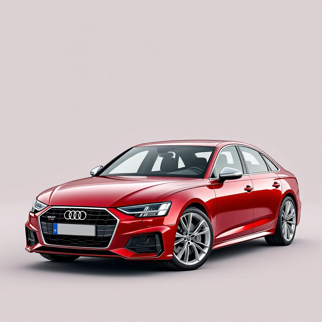 Audi A6 C8 2018 — widok boczny