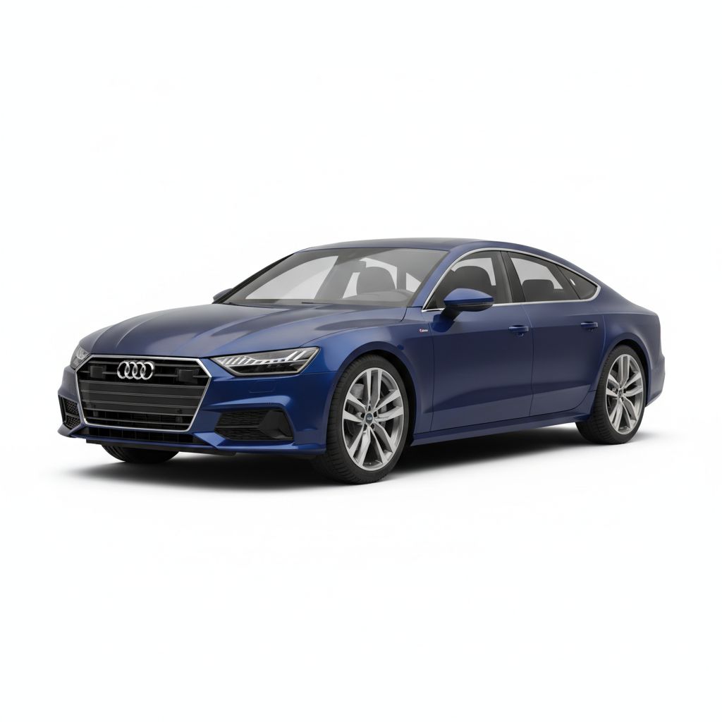 Audi A7 4K 2018 — widok boczny