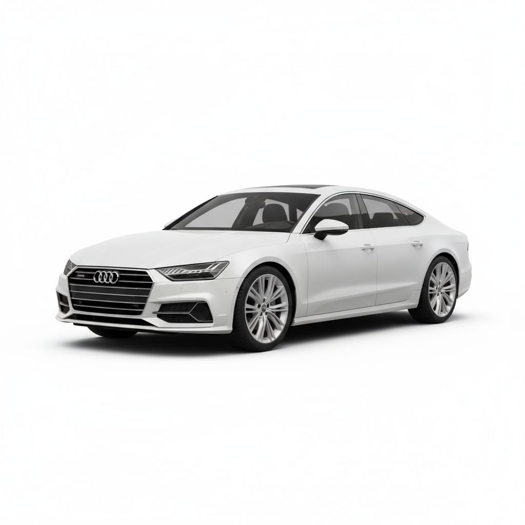 Audi A7 4K 2021 — widok boczny