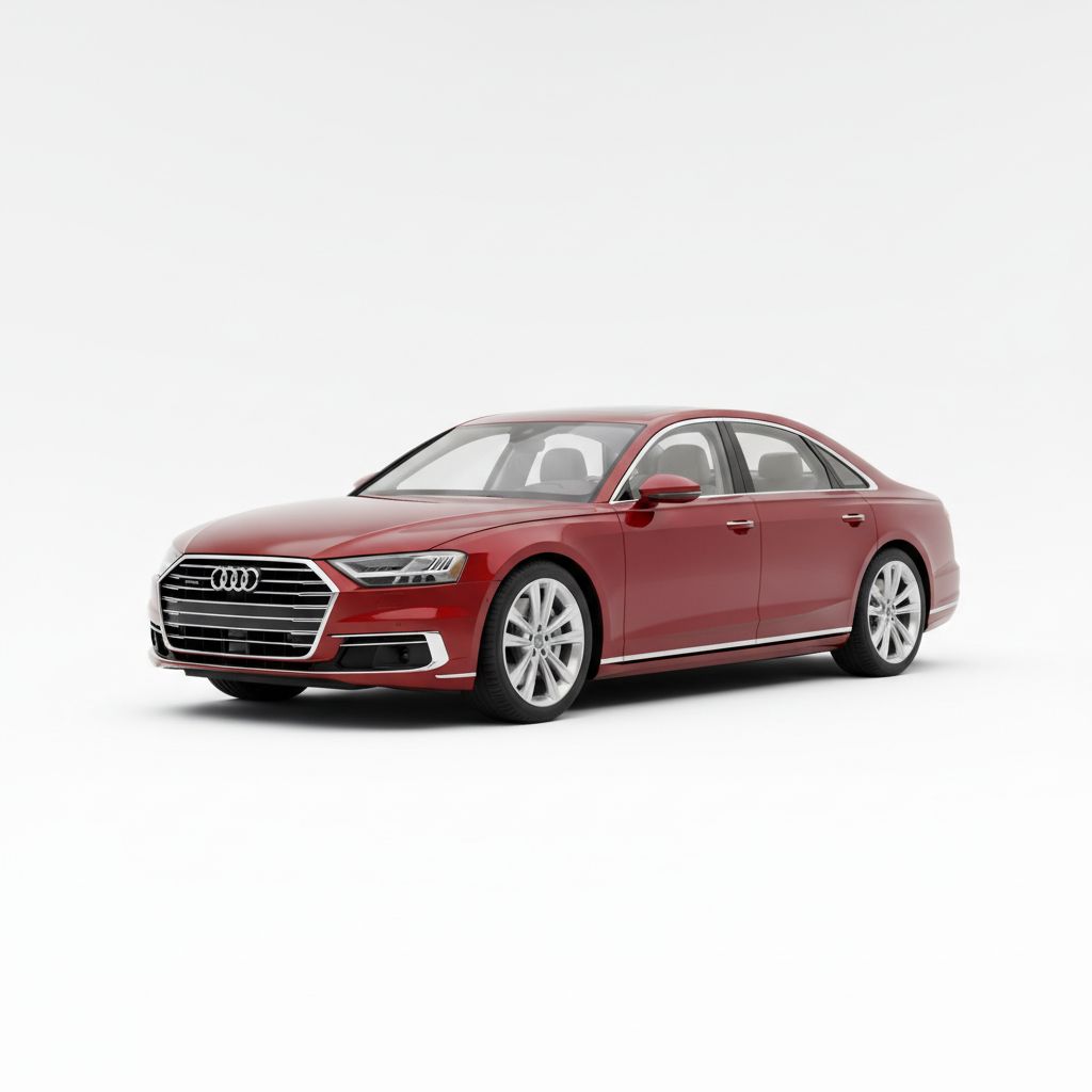 Audi A8 4N 2021 — widok boczny