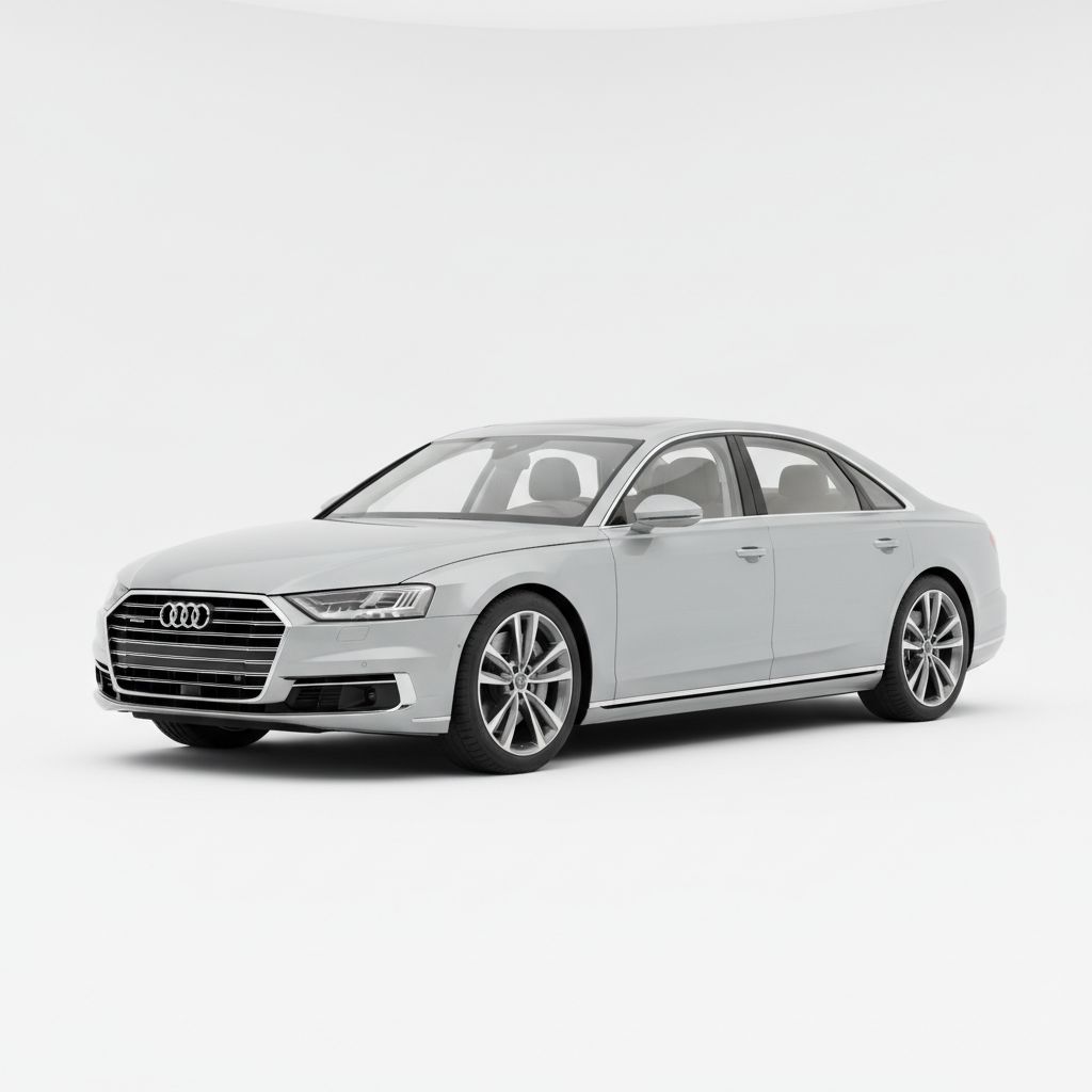 Audi A8 4N 2018 — widok boczny
