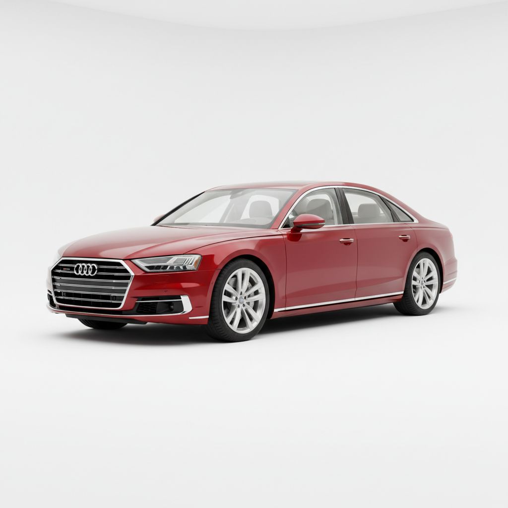 Audi A8 4N 2018 — widok boczny