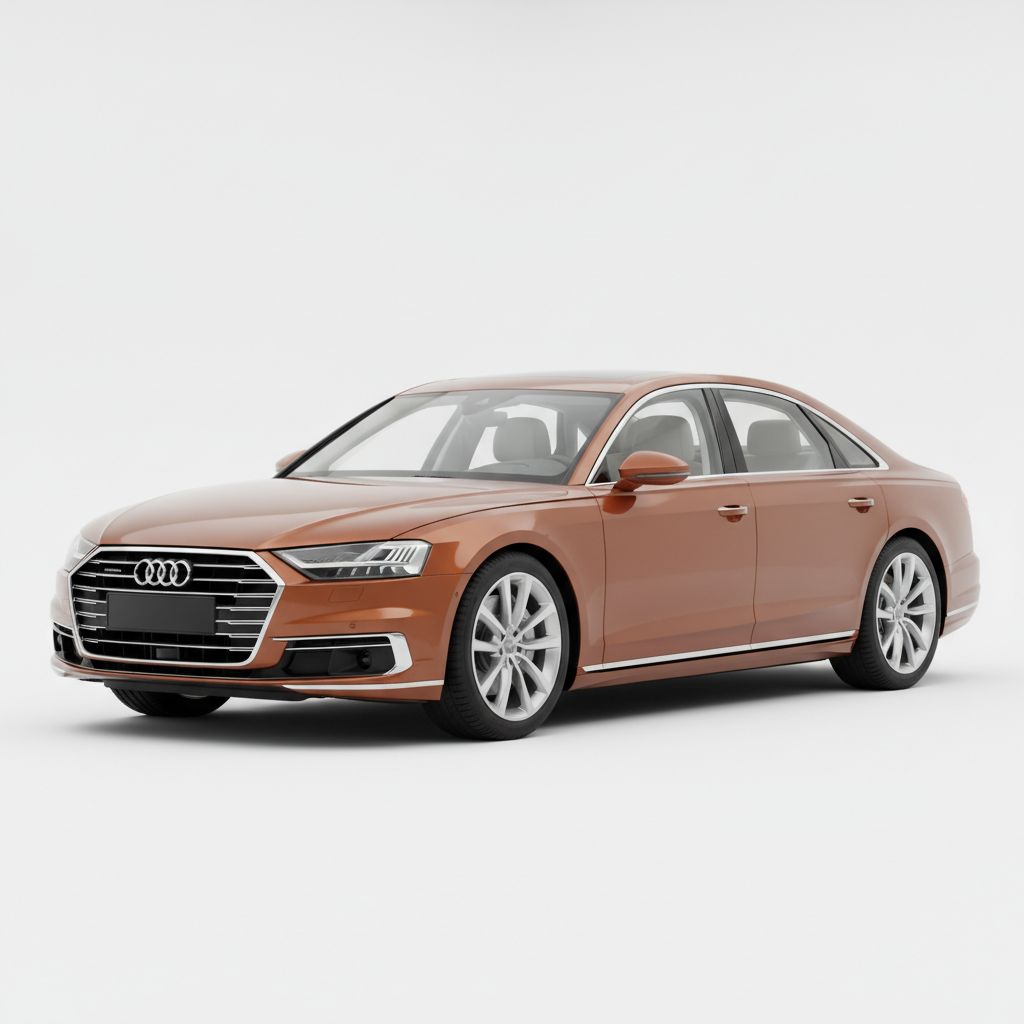 Audi A8 4N 2018 — widok boczny