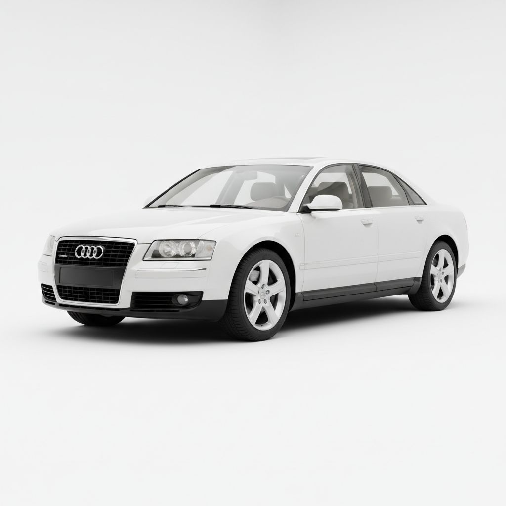 Audi A8 D3 2003 — widok boczny