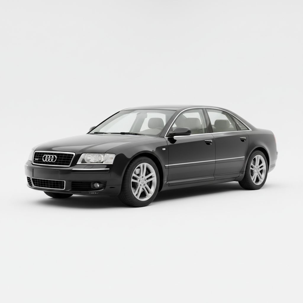Audi A8 D3 2003 — widok boczny