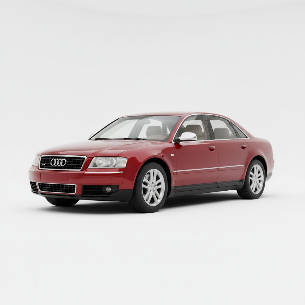 Audi A8 D3 2003 — widok boczny