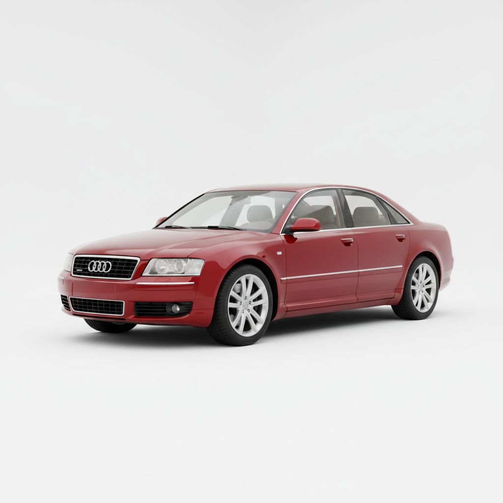 Audi A8 D3 2003 — widok boczny