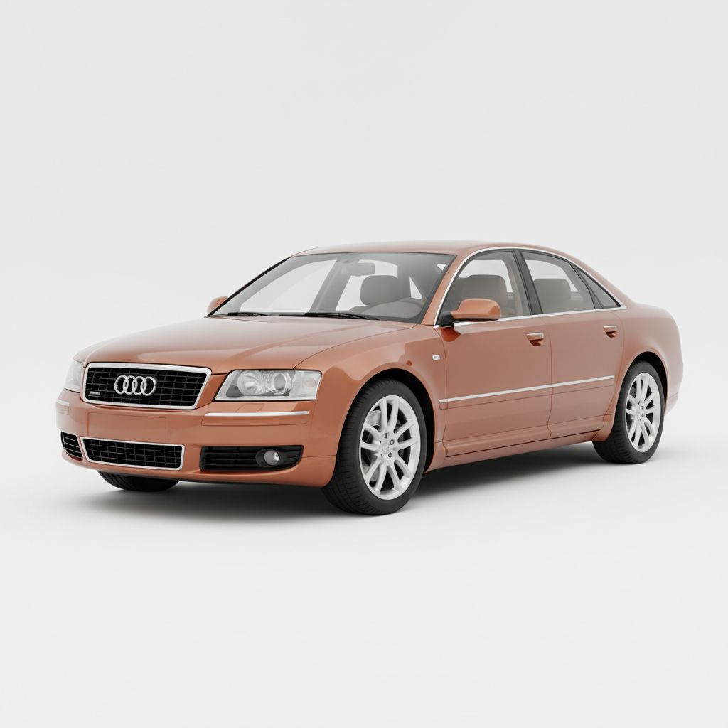 Audi A8 D3 2003 — widok boczny