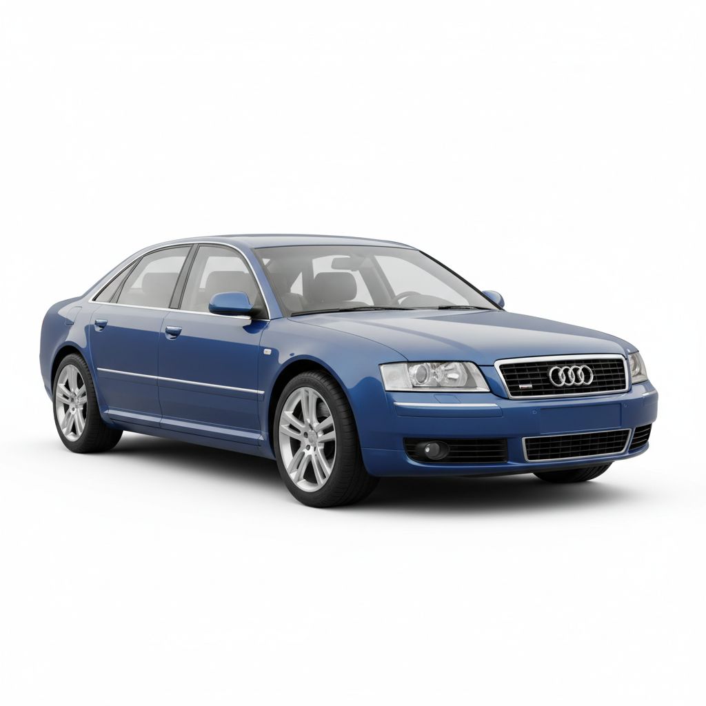 Audi A8 D3 2003 — widok boczny