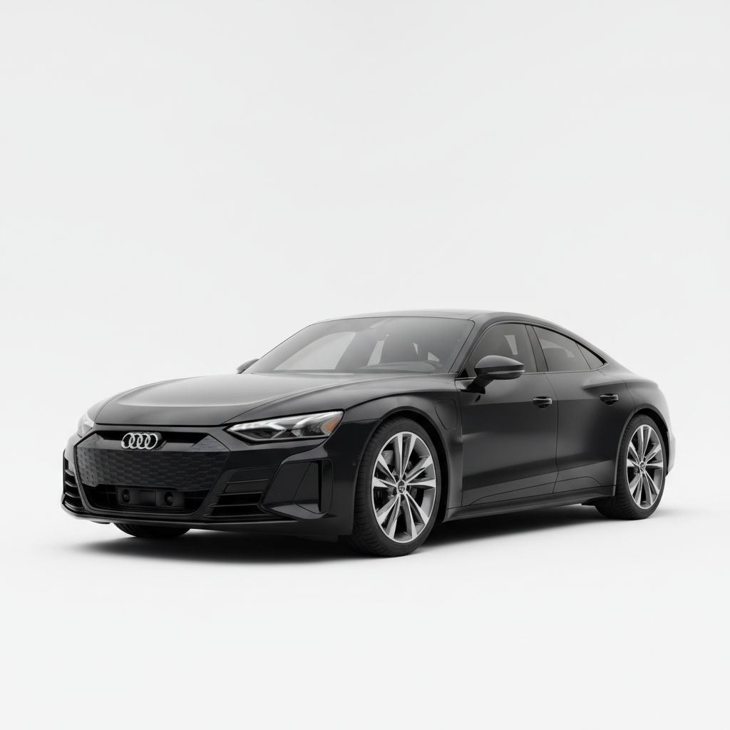 Audi e-tron GT Mk1 2022 — widok boczny