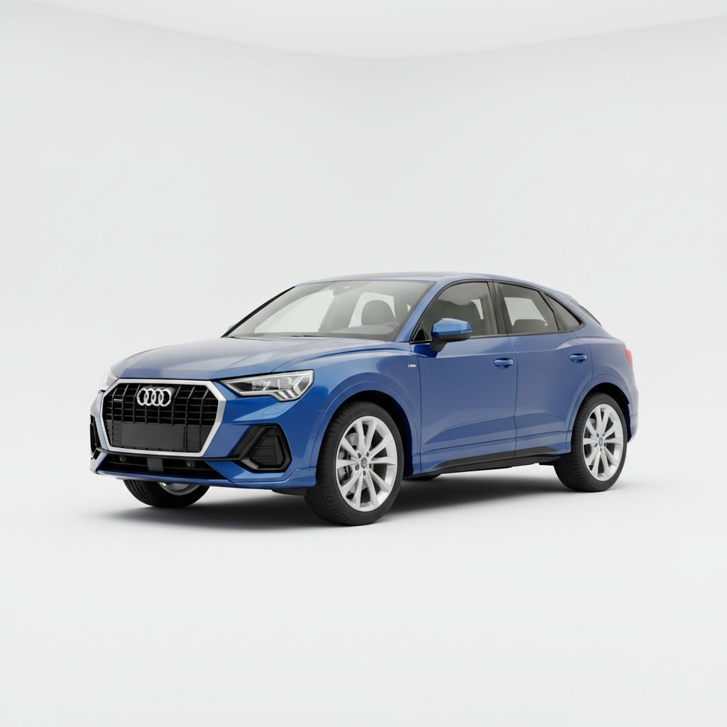 Audi Q3 Sportback F3 2020 — widok boczny