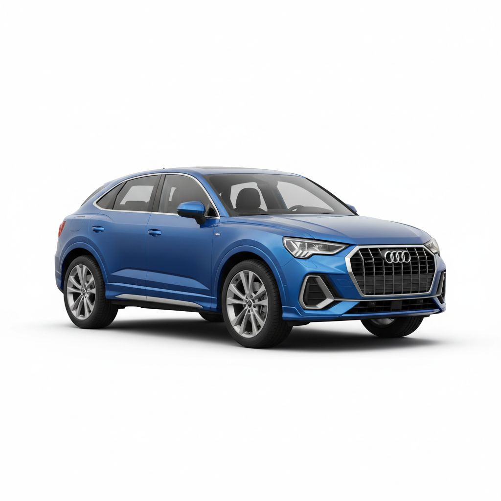 Audi Q3 Sportback F3 2020 — widok boczny