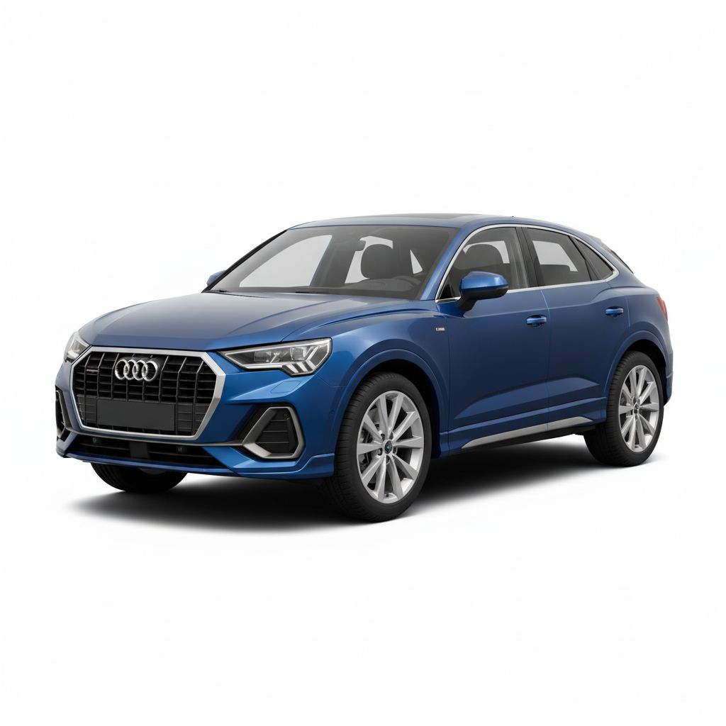 Audi Q3 Sportback F3 2020 — widok boczny