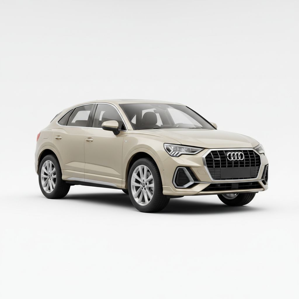 Audi Q3 Sportback F3 2020 — widok boczny
