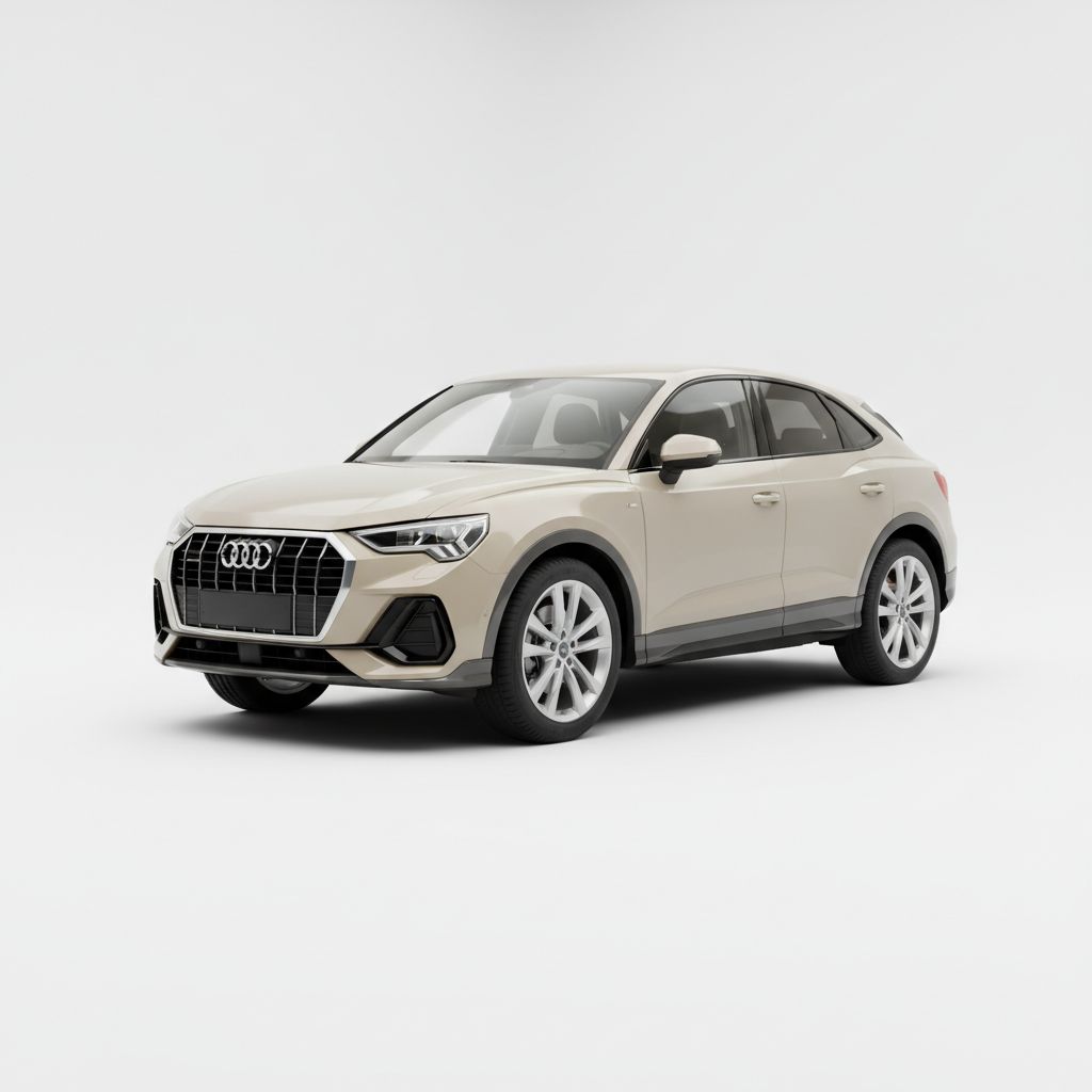 Audi Q3 Sportback F3 2020 — widok boczny