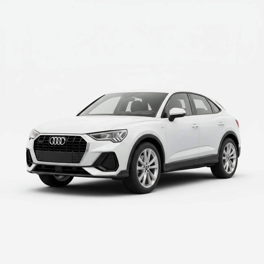 Audi Q3 Sportback F3 2020 — widok boczny