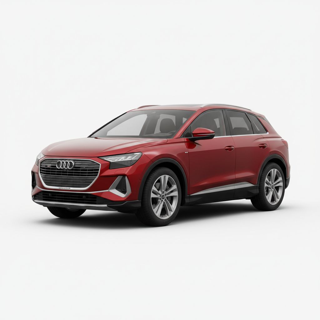Audi Q4 e-tron F4 2021 — widok boczny