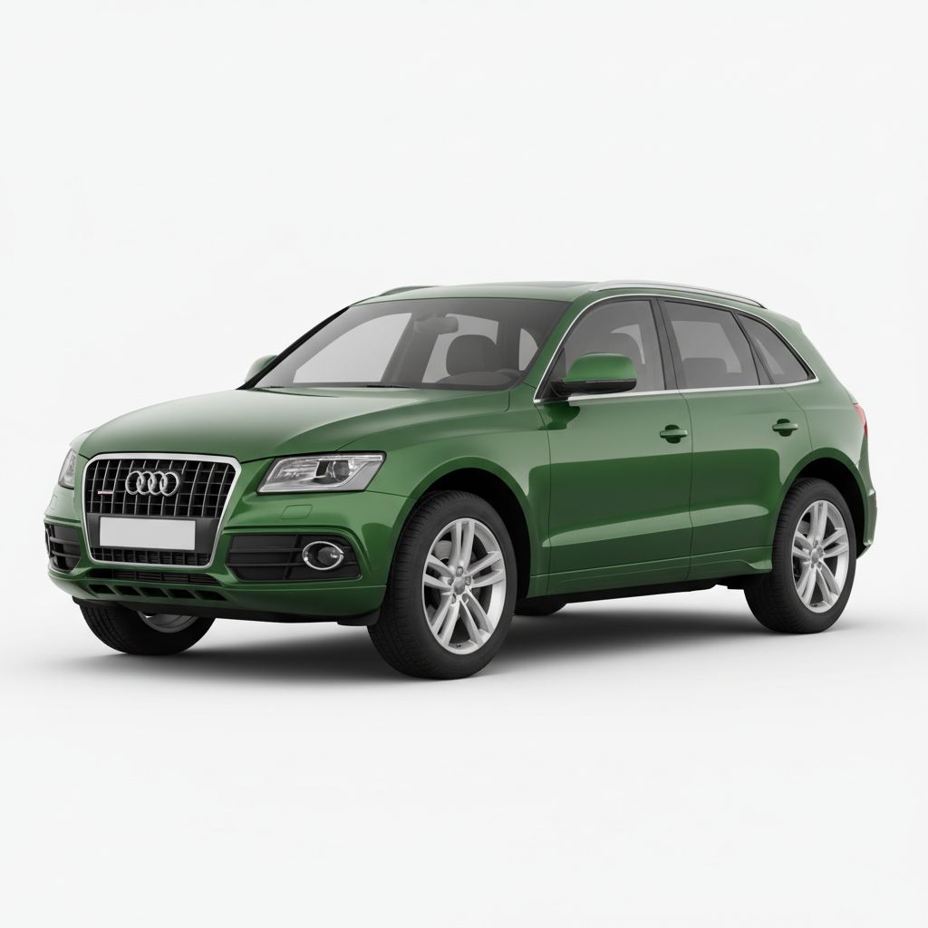 Audi Q5 8R 2008 — widok boczny