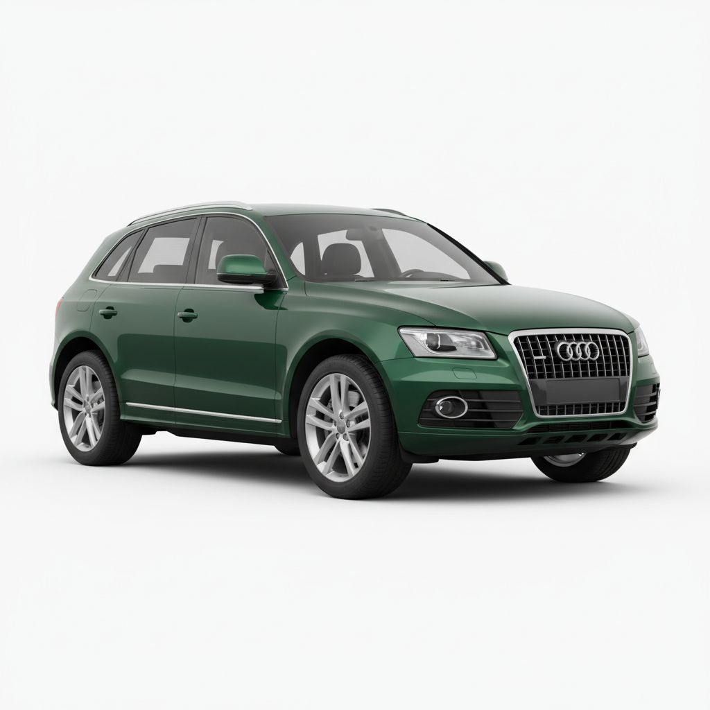 Audi Q5 8R 2008 — widok boczny