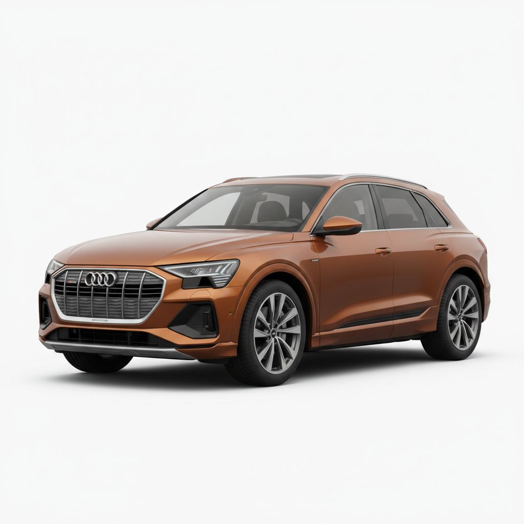 Audi Q6 e-tron GF 2024 — widok boczny