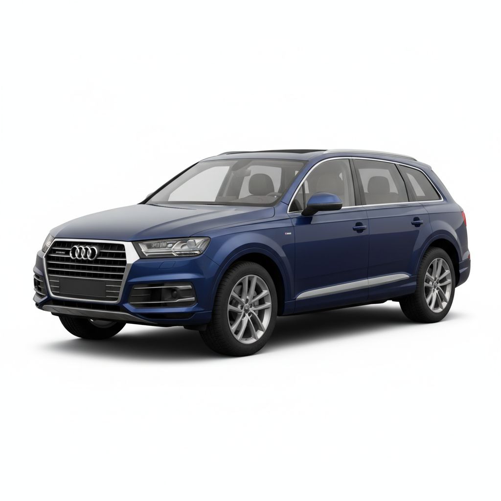 Audi Q7 4M 2015 — widok boczny