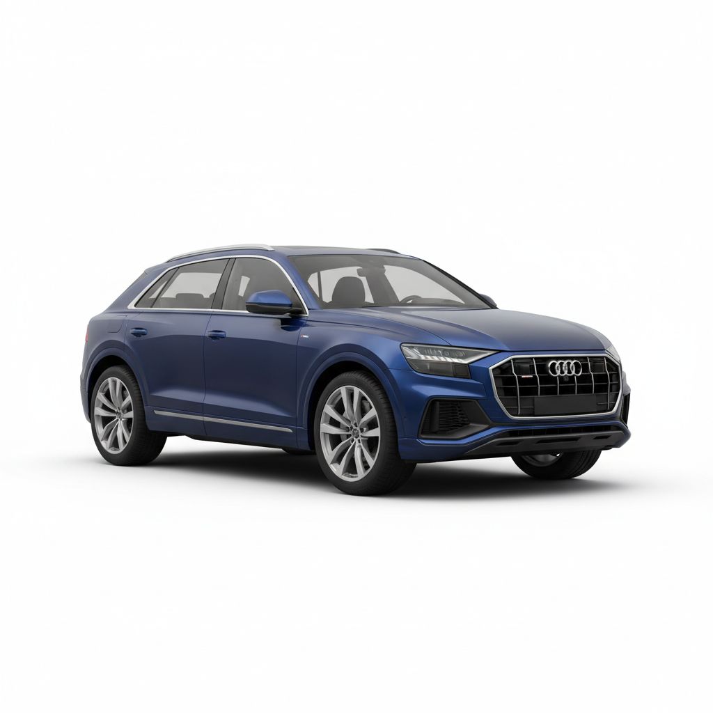 Audi Q8 4M 2018 — widok boczny