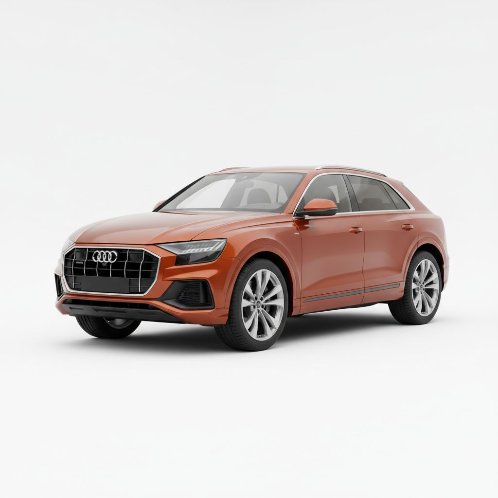 Audi Q8 4M 2018 — widok boczny
