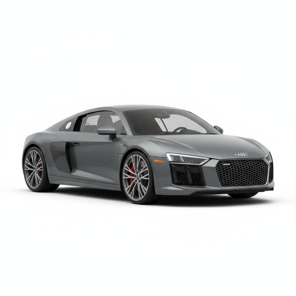 Audi R8 Type 4S 2015 — widok boczny
