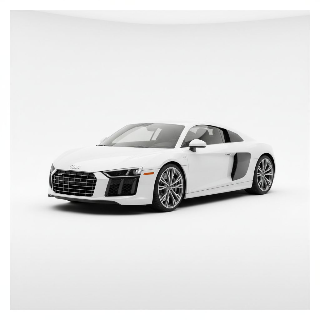 Audi R8 Type 4S 2015 — widok boczny